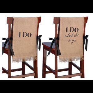 NEW Lillian Rose Wedding Chair Covers